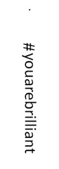 Bilde av Kort '#youarebrilliant'